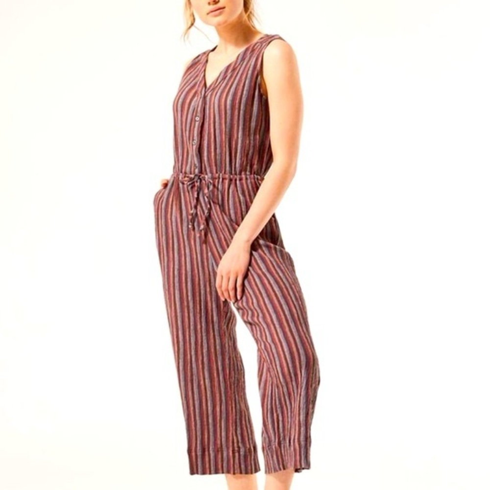 Pact Multicolor Striped Jumpsuit